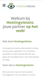 Mobile Screenshot of hostingvisions.nl